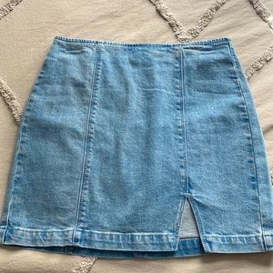 Pacsun Denim Pencil Skirt